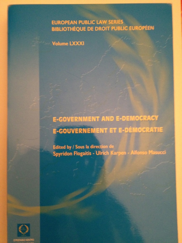 Book Cover: Promoting e-participation to qualify territorial e-government policies
